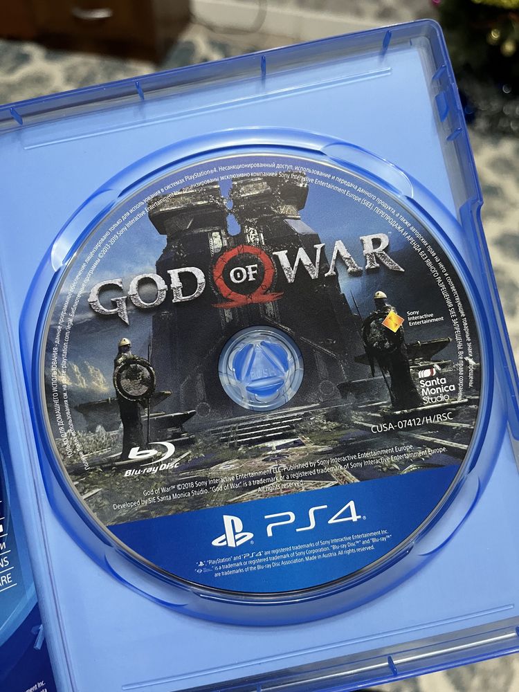 Игра для ps 4 God of War