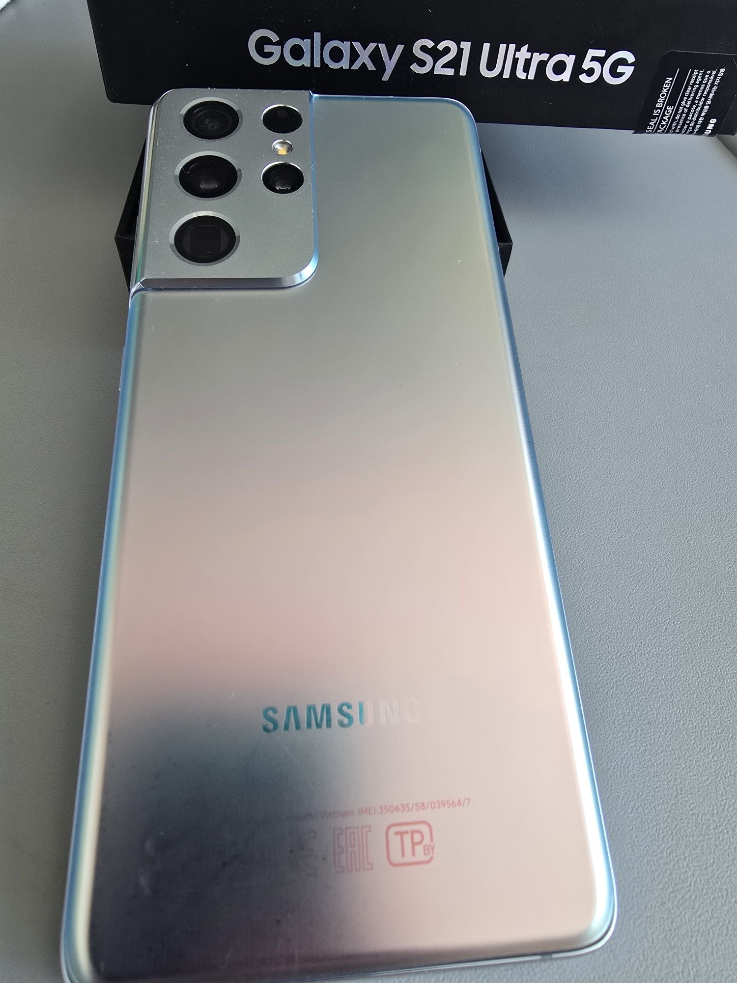 Смартфон Samsung Galaxy S21 Ultra 12 ГБ/128 ГБ черный