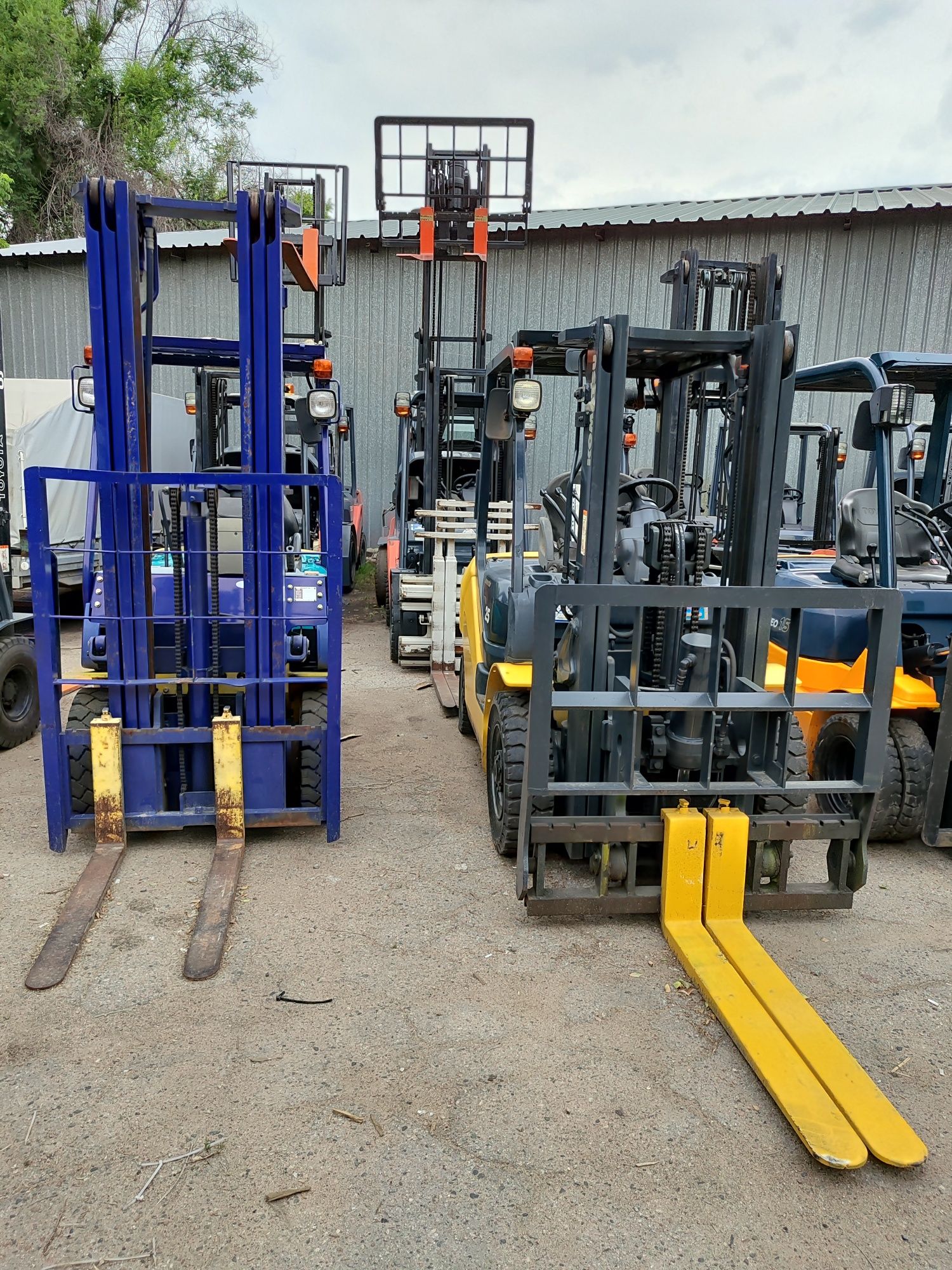 Японские складские погрузчики Komatsu/Toyota Свежепригнаные из Японии