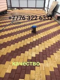 Тротуарная плитка "кирпичик"