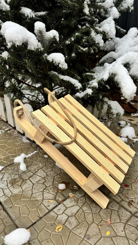 Деревянные декор сани