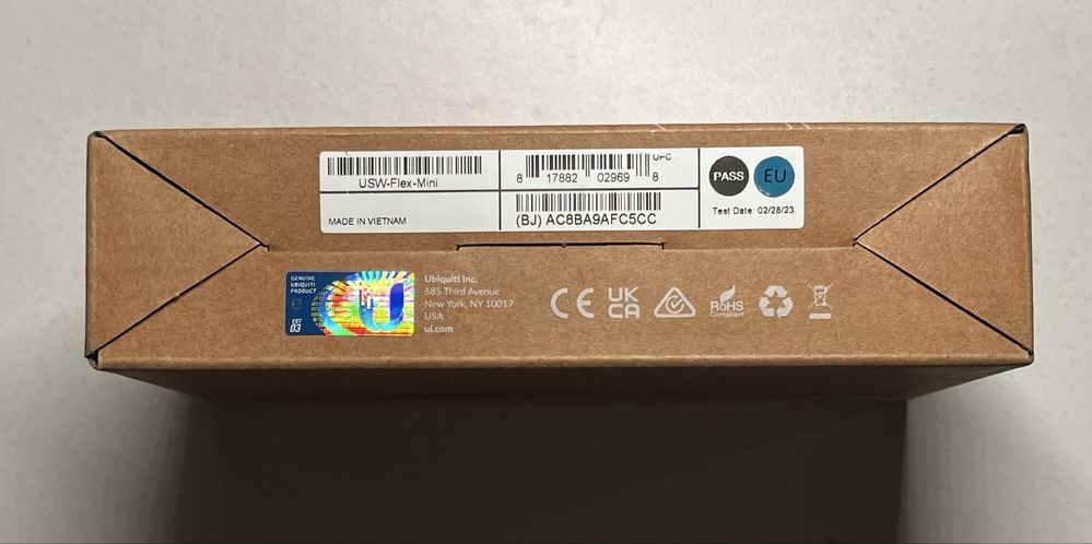 Ubiquiti Unifi USW Flex Mini новый, запакованный