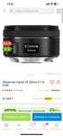 Canon объектив 50мм, f/1.8 stm
