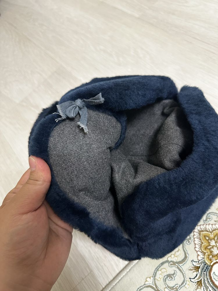 Шапка ушанка натуральная