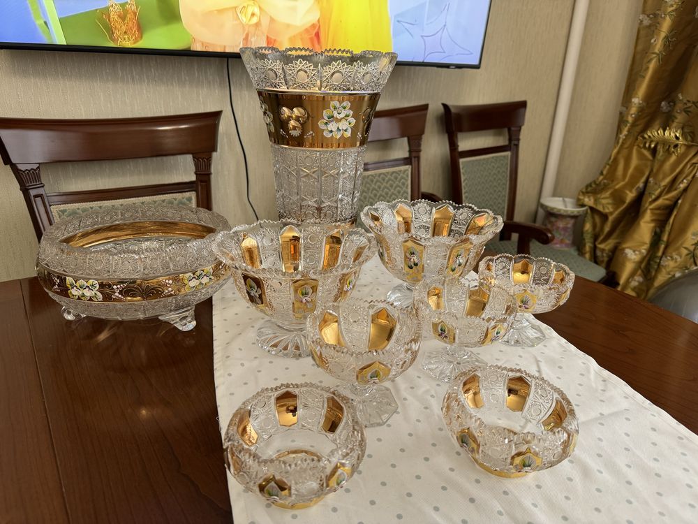 Богема чешский хрусталь.