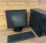 Компьютер 4 ядер Core i5/8GB/750GB HDD/GTX650/Windows 10 с монитором