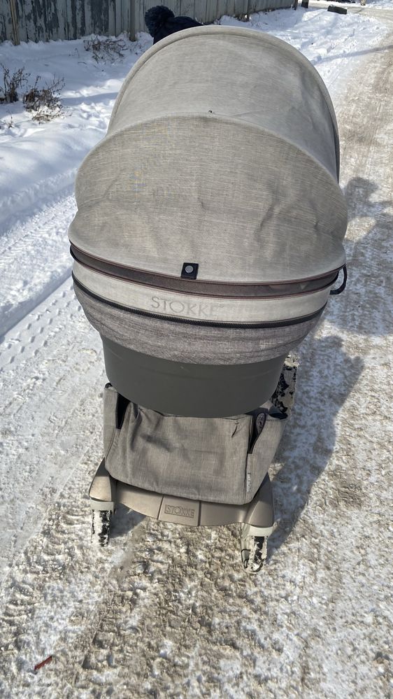 Продам коляску Stokke люлька и 2 прогулочного блока