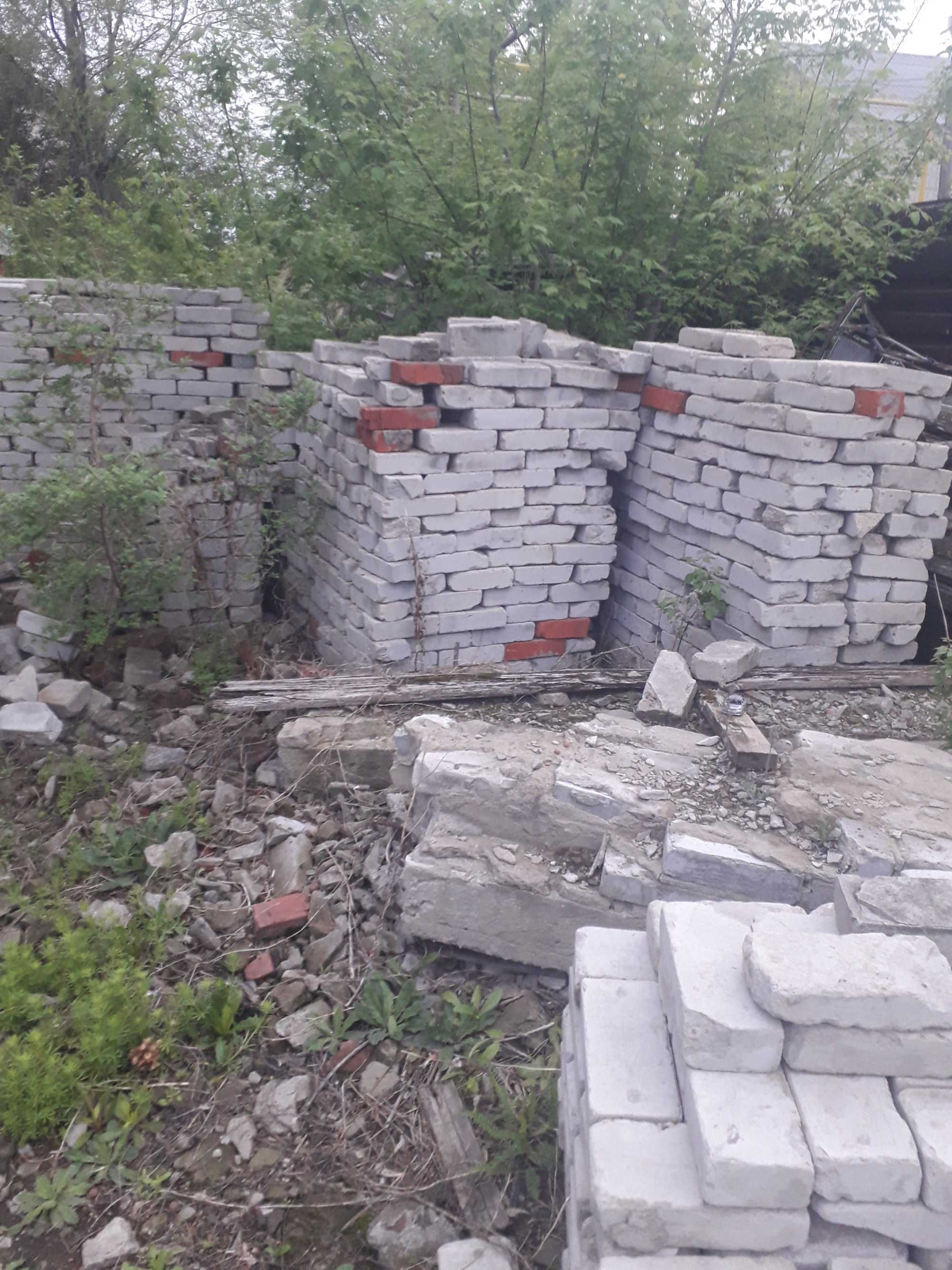 Кирпич белый б/у