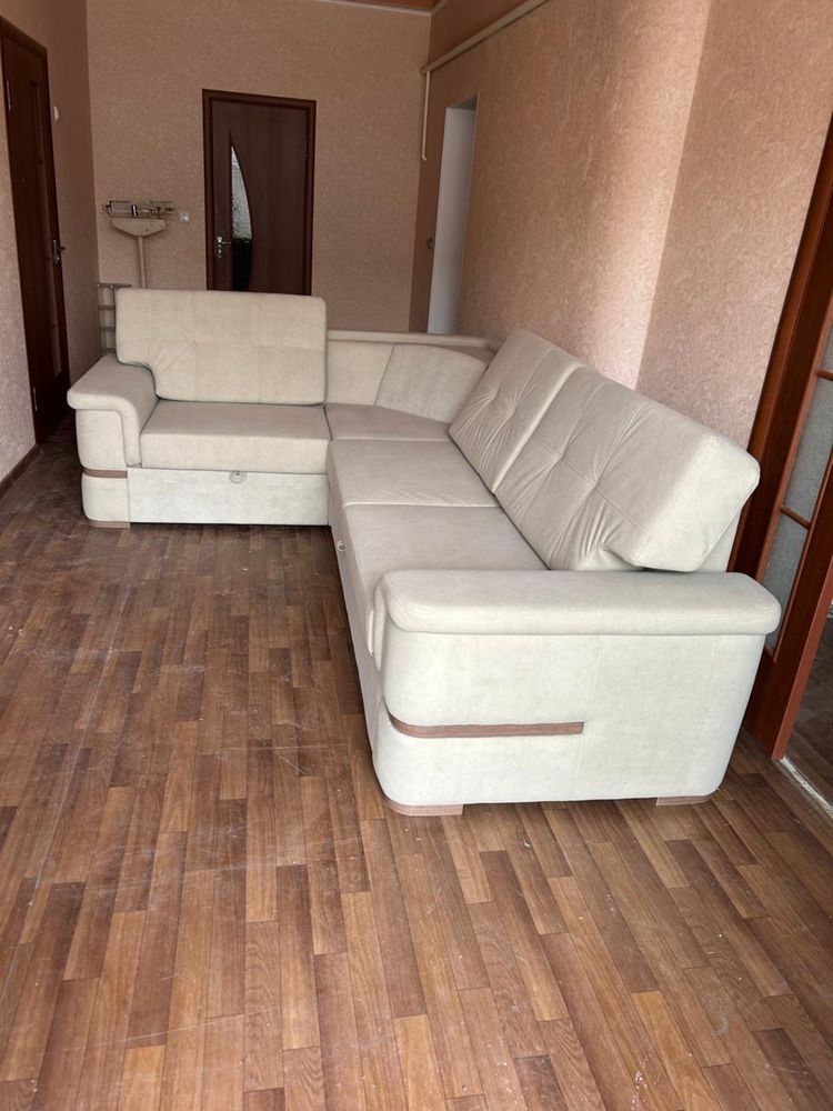 Мягкий раздвижной диван
