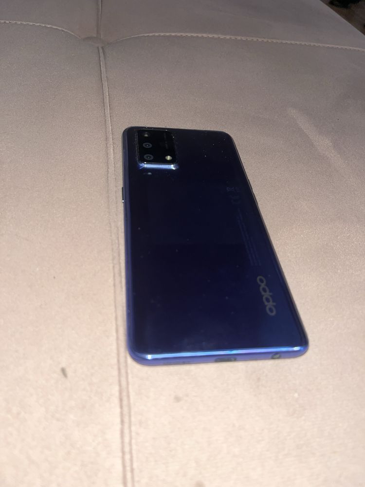 Oppo A74 128гб синего цвета в хорошем состоянии