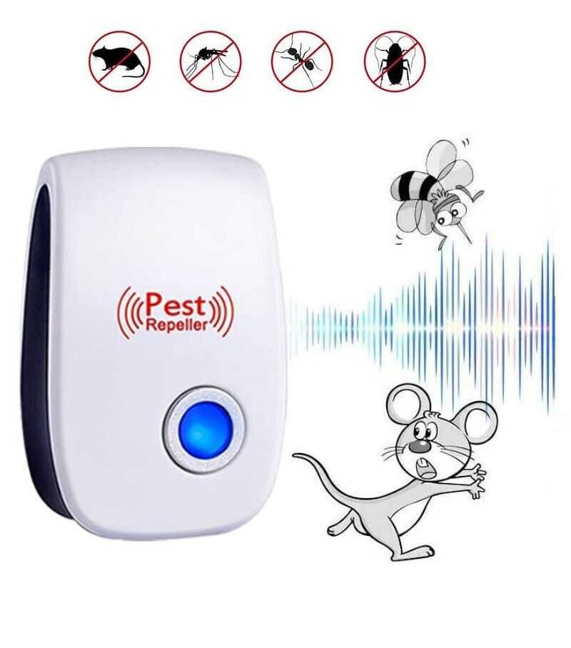 Ультразвуковой отпугиватель насекомых и грызунов Pest Reject