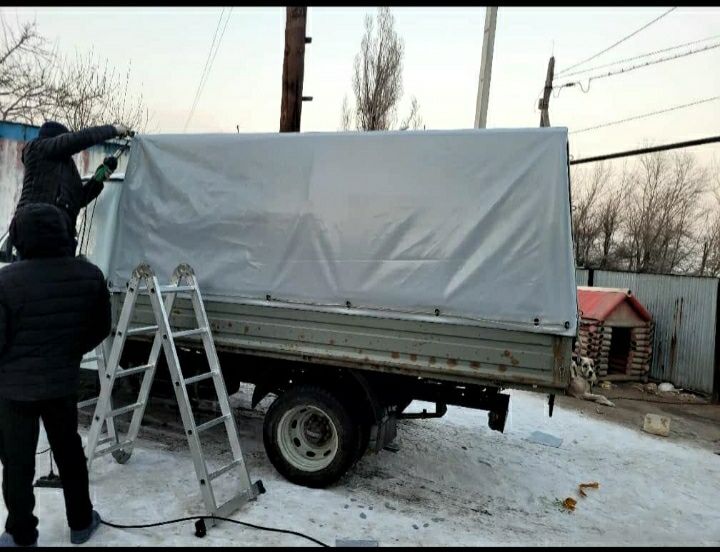 Изготовления тент для машины