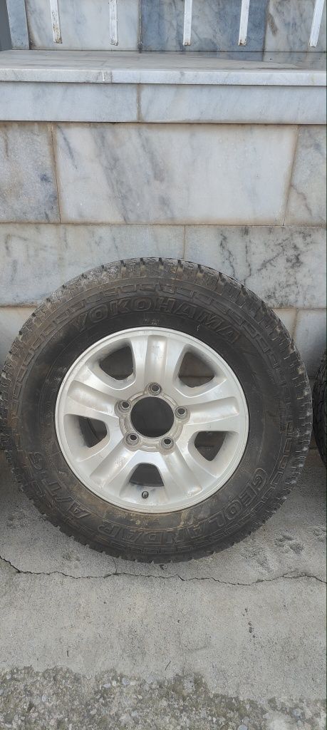17е диски с резиной land cruiser 100