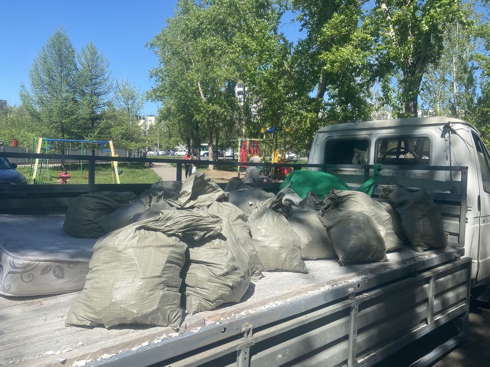 Вывоз мусора НЕДОРОГО заезд в паркинг без гбо