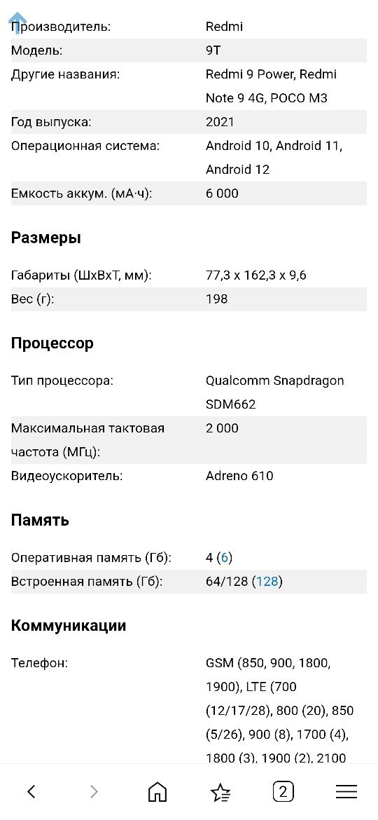Продам Xiaomi Redmi 9T
