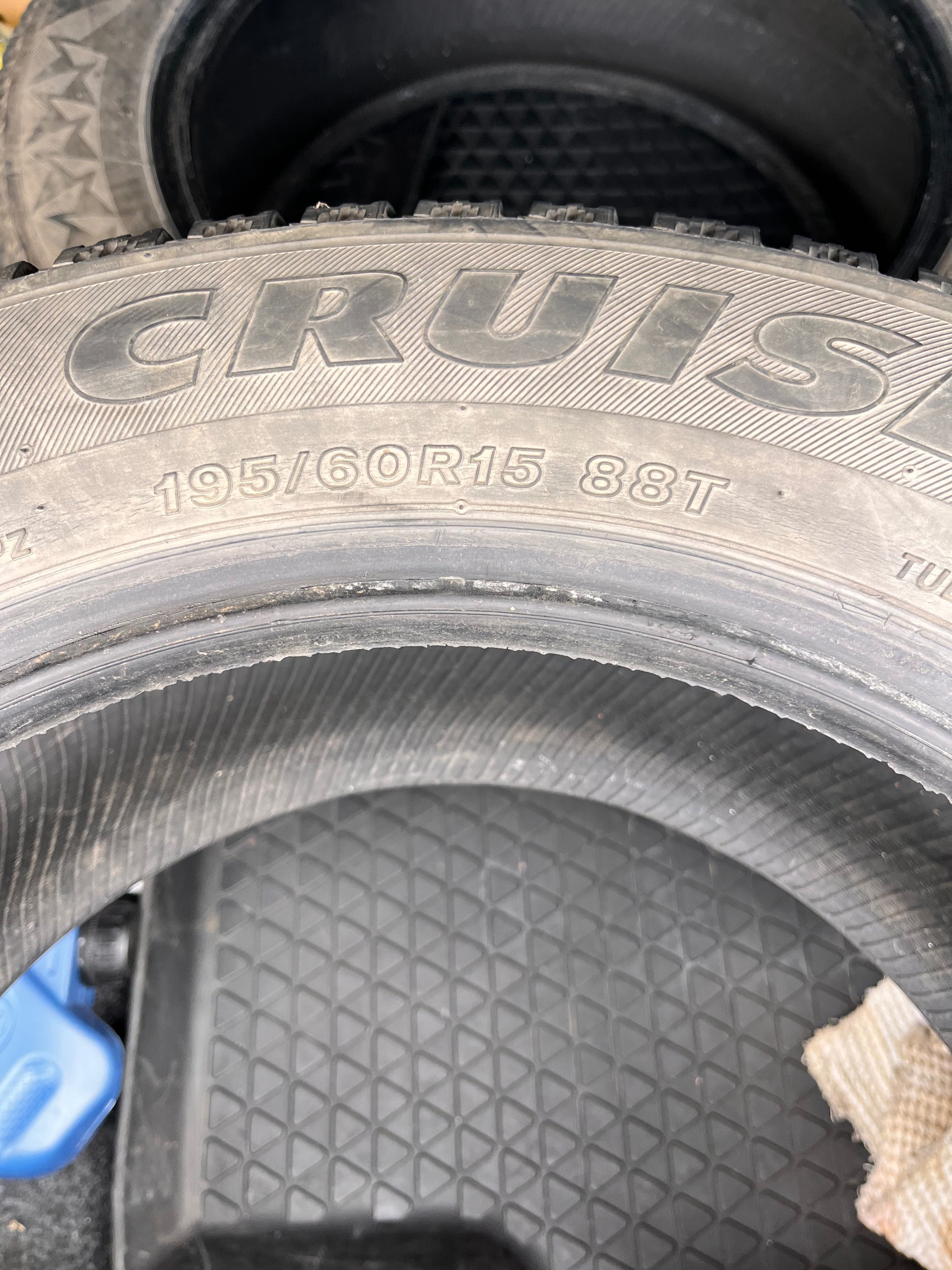 Комплект зимней резины б/у, Bridgestone ice cruiser 700