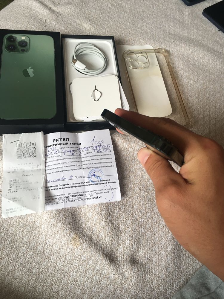 iPhone 13 Pro Max 256гб 5G полный комплект оригнал телефон супер мыкты