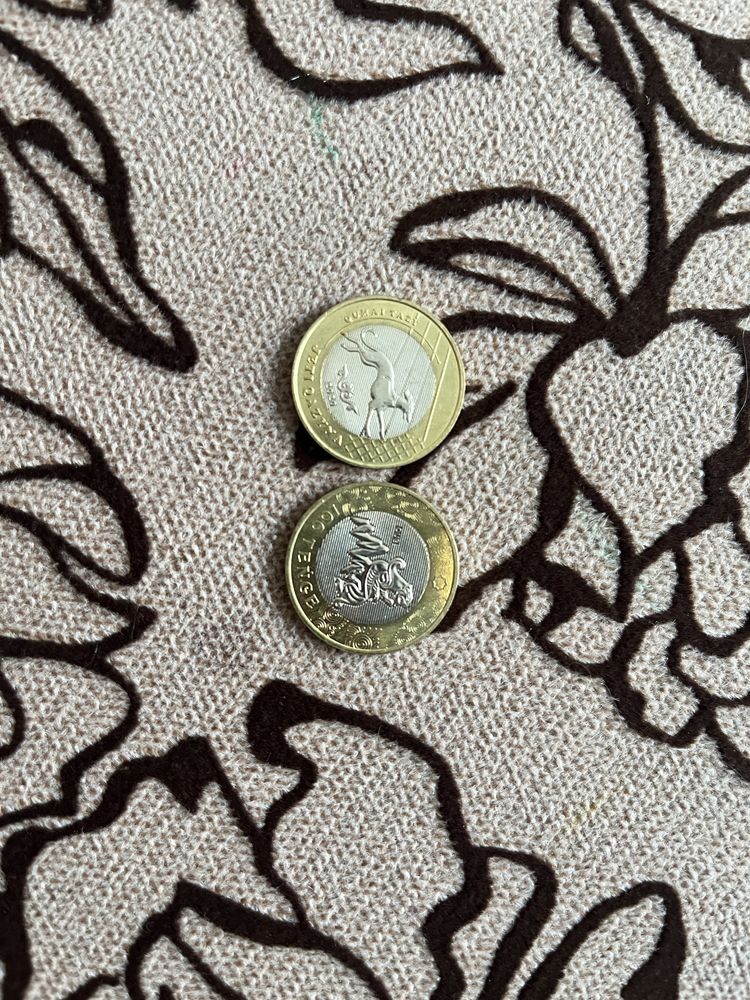 Продам коллекционную эксклюзивную монету 100 тенге 1 шт