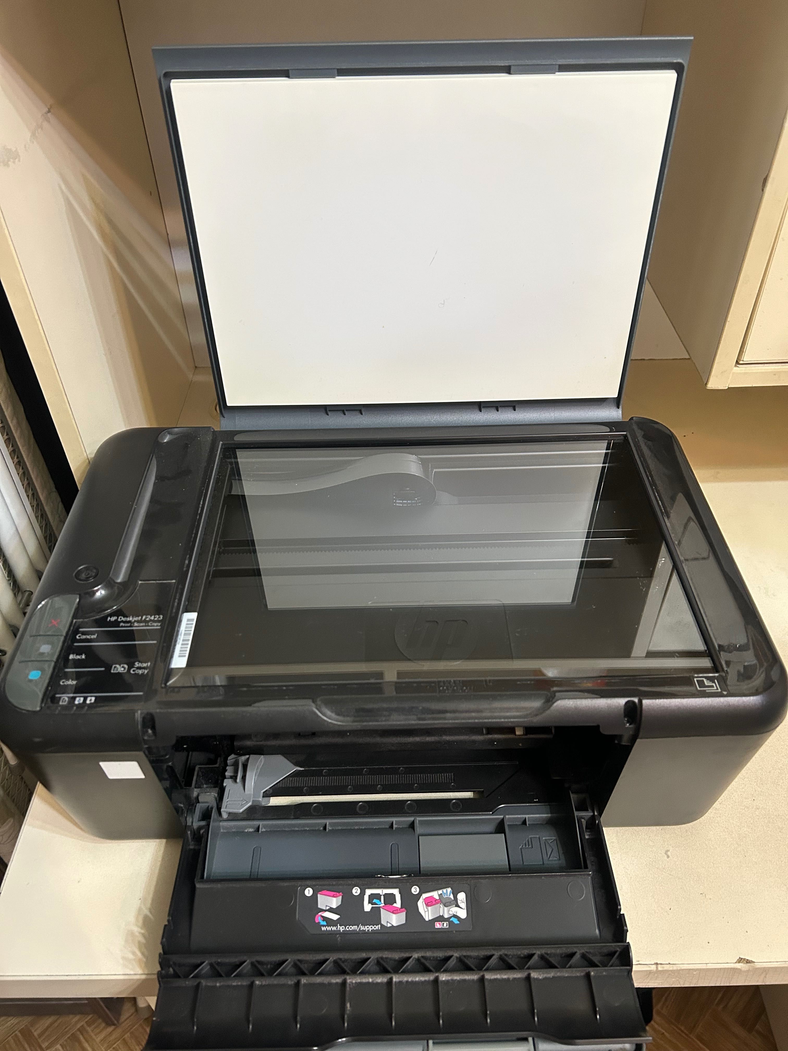 Hp deskjet f2423 принтер сканер