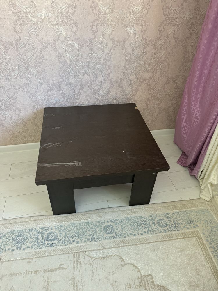 Трансформер стол чёрный