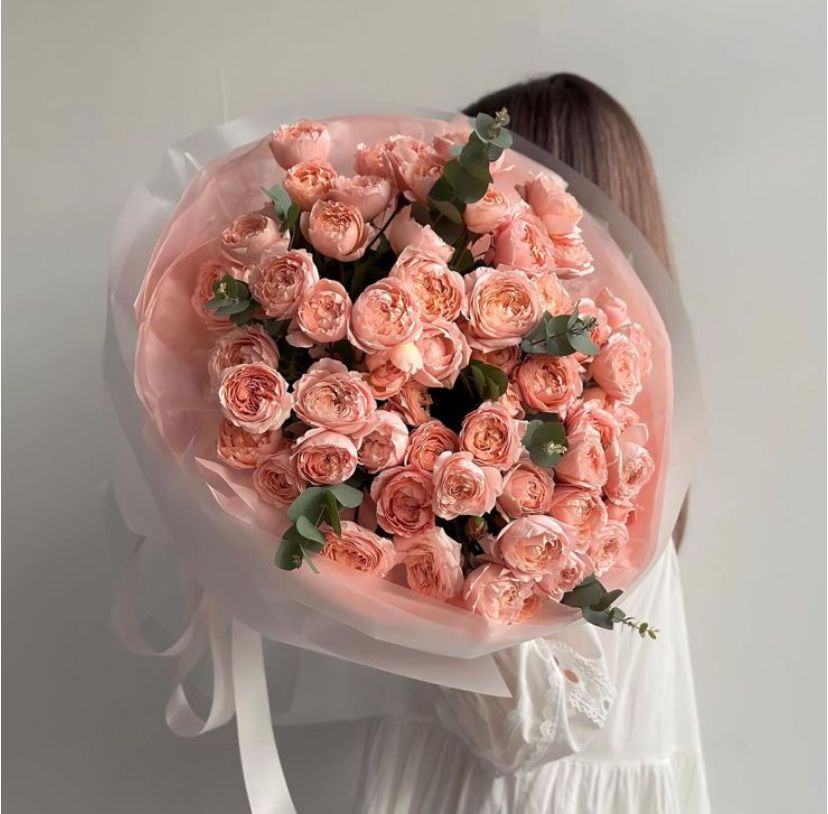Голландские Розы, Пионы, цветы букеты