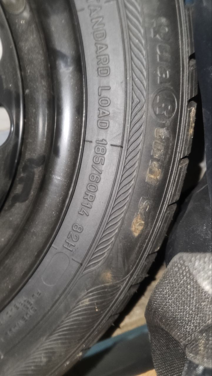 Колесо запаска 185.60.r14