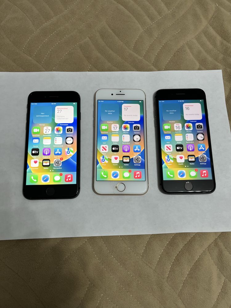iPhone 8 64гб 3 штуки