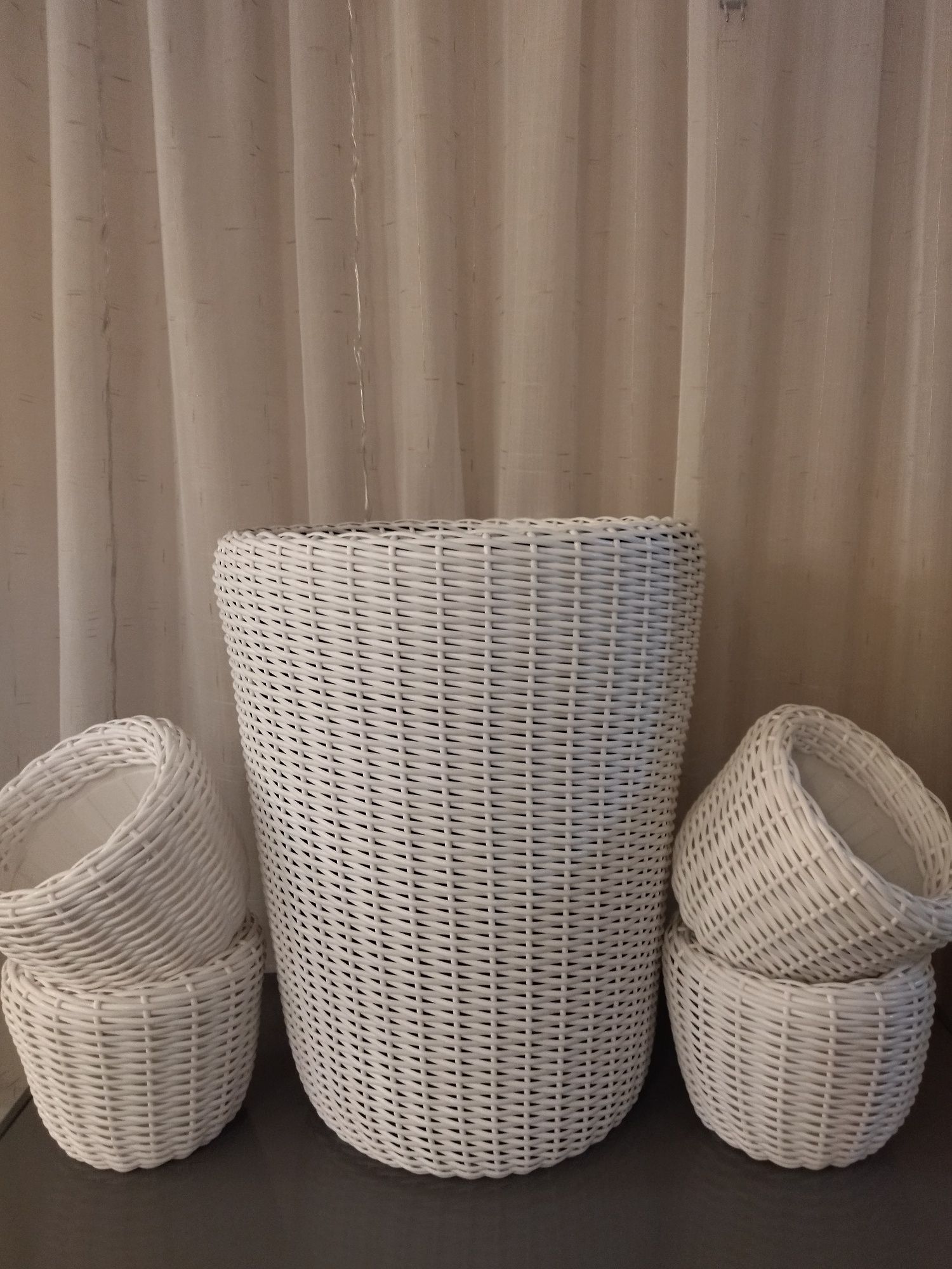 Кашпо из ротанга