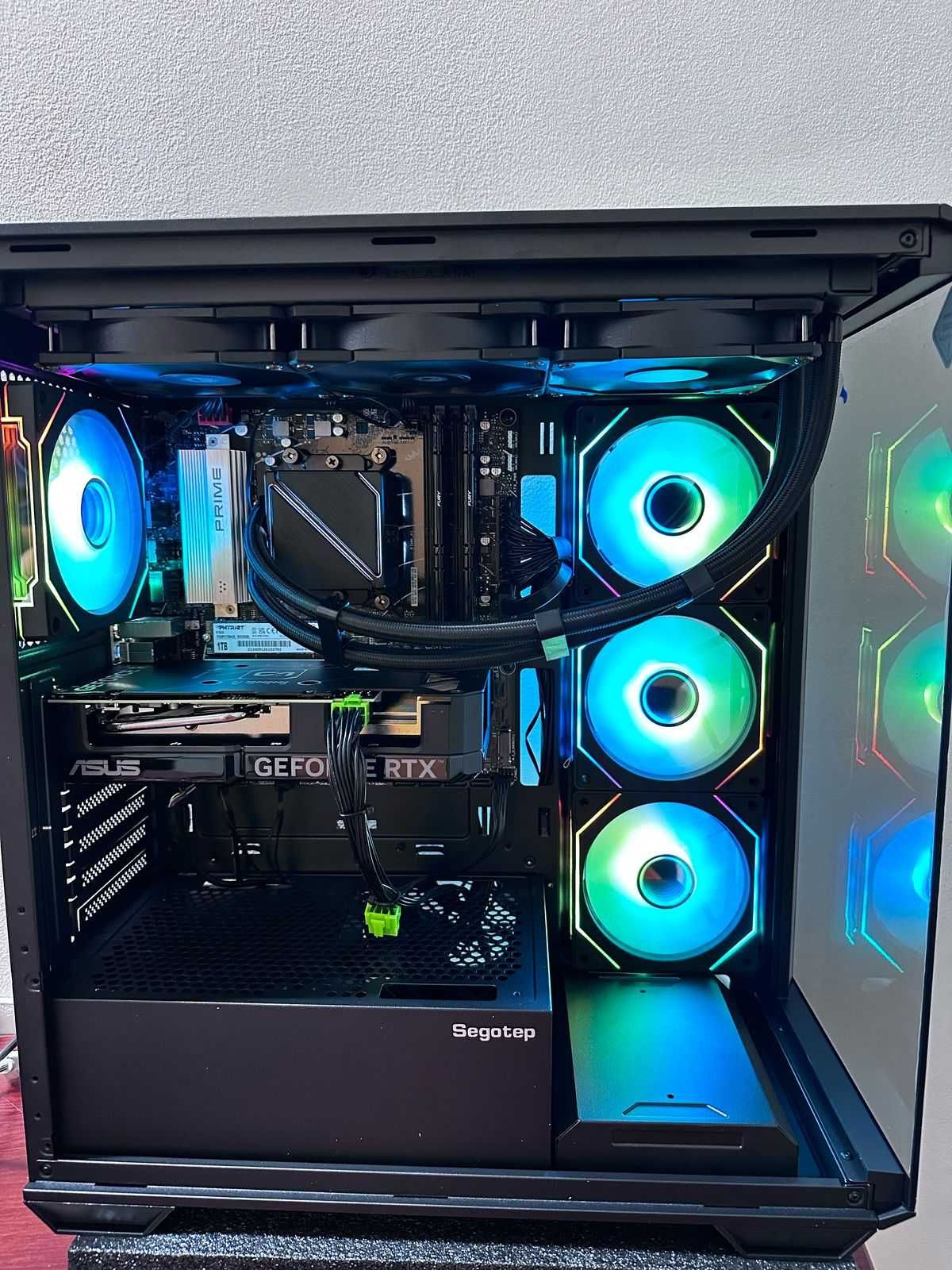 Игровой пк/компьютер/системный блок/i7 12700k/4070sup/DDR32/1tb ssd m2