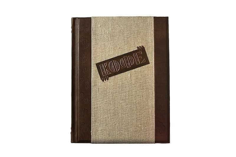 Раритетная книга ручной работы в подарочном издании "Кофе"