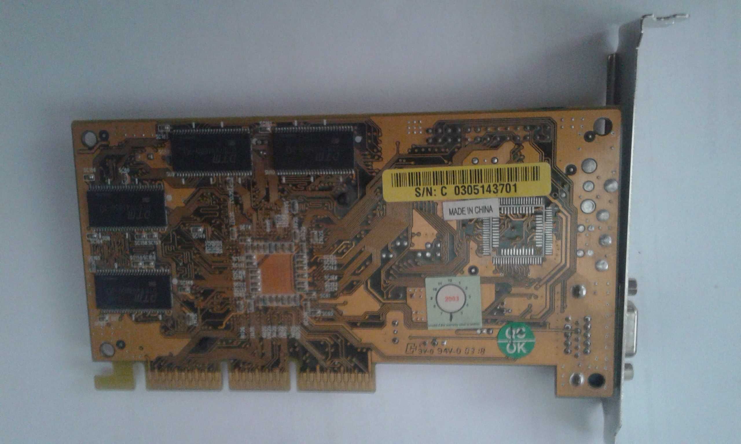 Продам видеокарту Chaintech 64MB GeForce2.