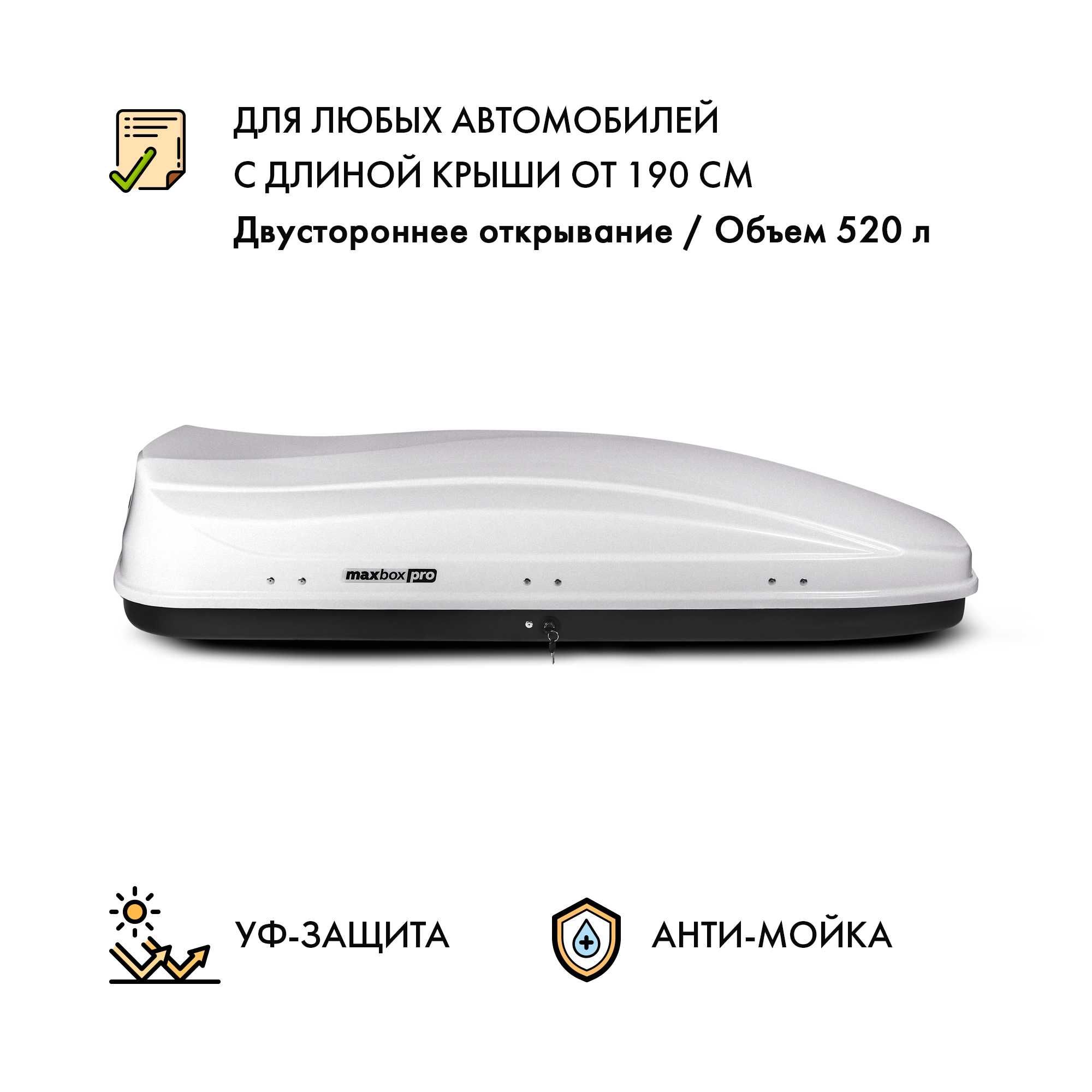 Автобоксы MaxBox Pro. Багажник на крышу автомобиля