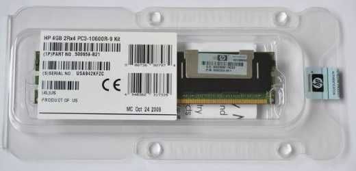 Процессоры Intel и серверная оперативная память DDR3 с радиатором