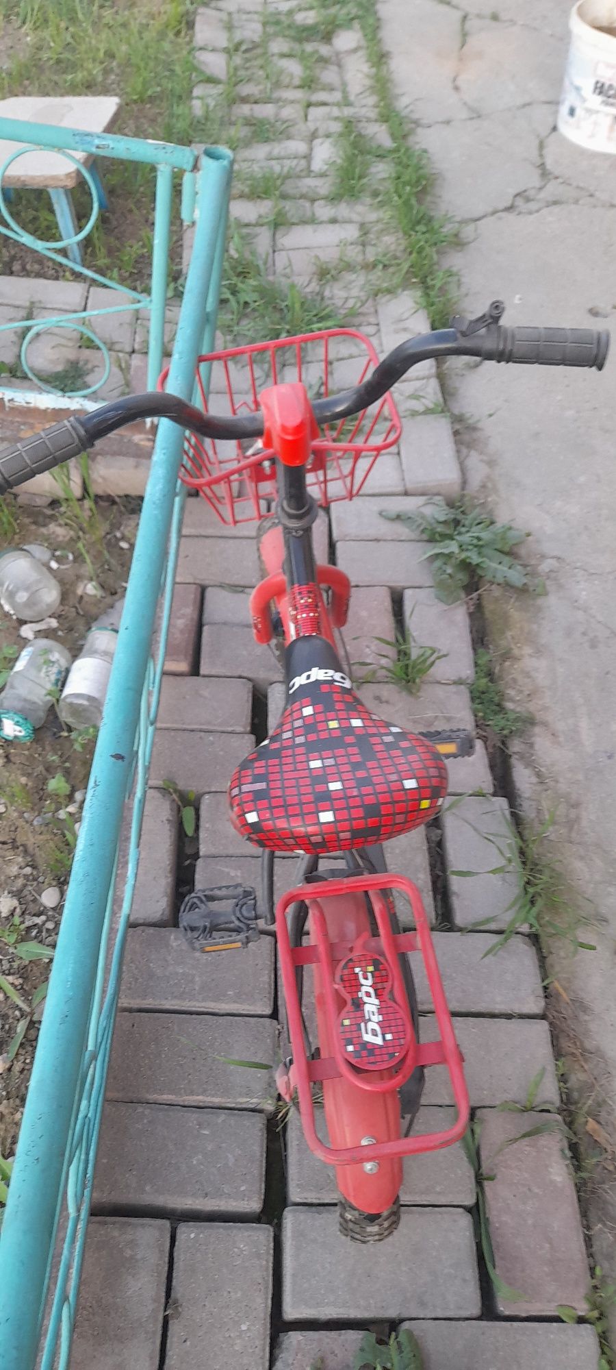 Детский девочковые велосипед