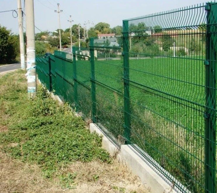 3D забор с установкой, монтаж 3д забора