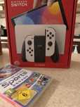 Продаётся Nintendo Switch OLED + игра Nintendo Switch Sports