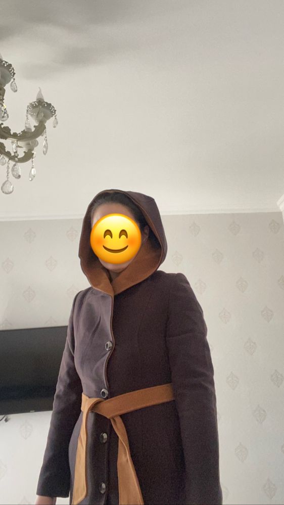 Пальто теплое женское