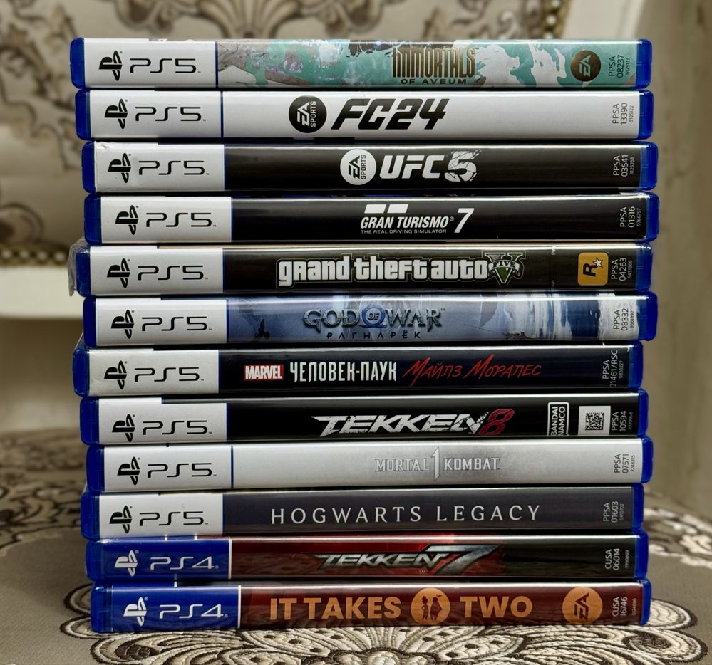 UFC 5 , FC 24 , Tekken 8, GTA 5 (Все Топовые игры на ПС 5) Sony Ps 5