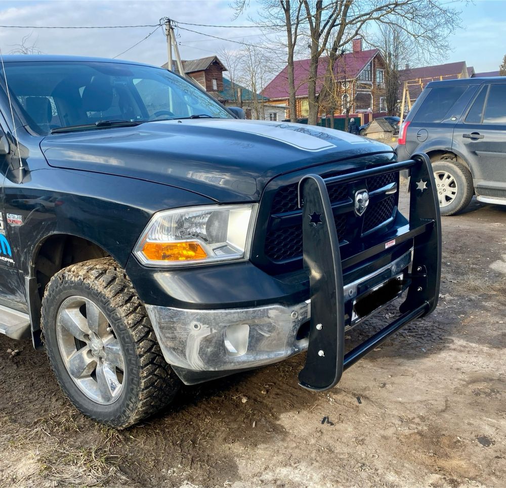 Защита бампера Кенгурятник таран dodge ram