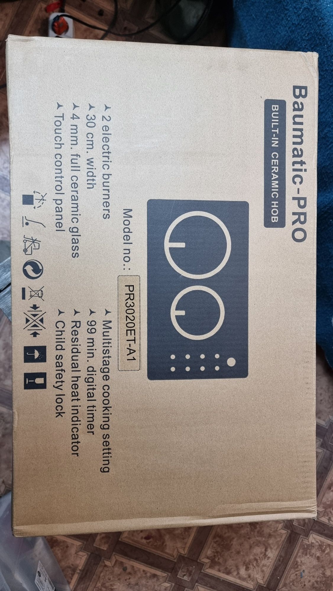 Варочная поверхность Baumatic-PRO RP3020ET-A1 черный