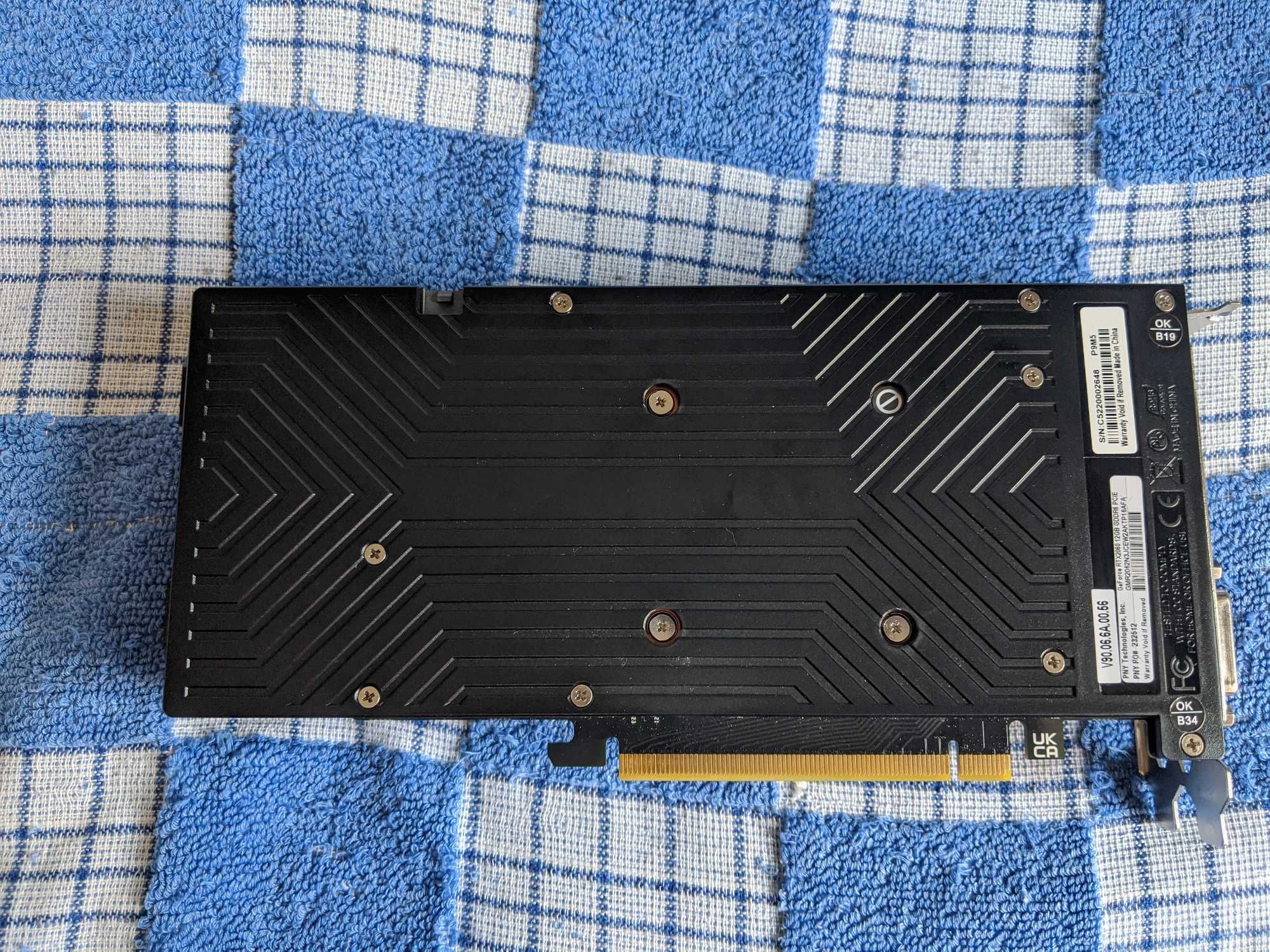 Видеокарта Pny Nvidia GeForce RTX 2060 REVEL Dual Fan 12GB GDDR6