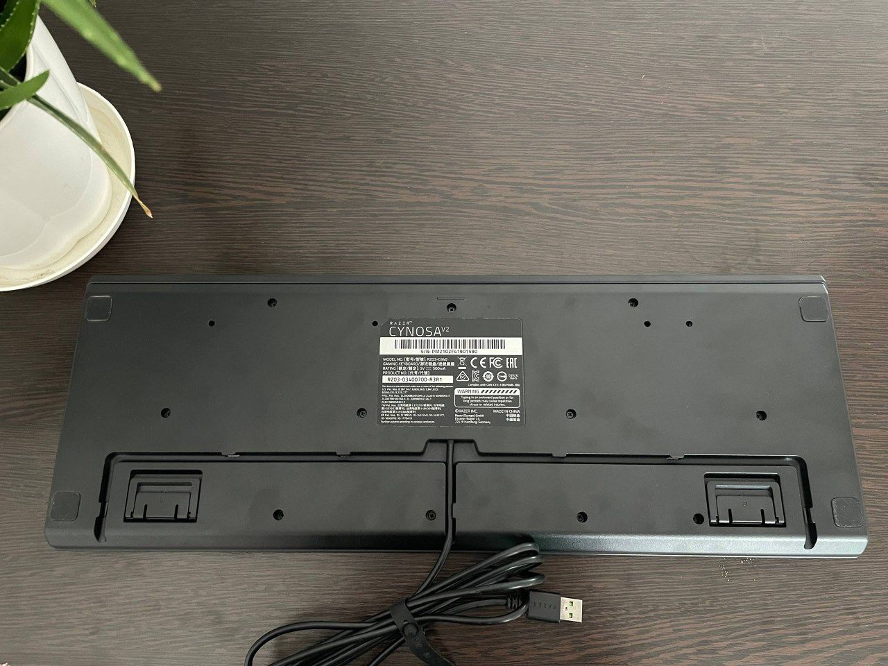 Клавиатура Razer Cynosa V2 RGB, отличное состояние
