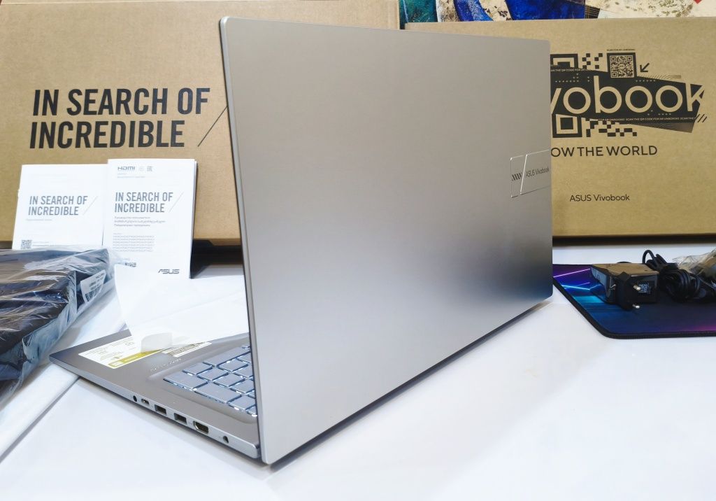 Core i7-13 SSD1000GB ОЗУ16ГБ 17.3 Мощный Ноутбук Asus Vivobook Работы