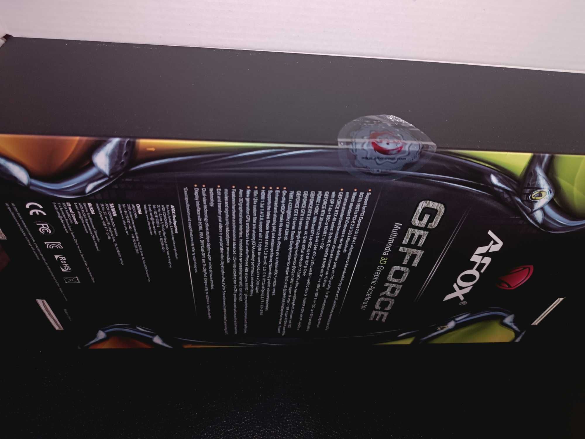 Видеокарта GTX 1660 Super 6GB — новая, с документами и пломбой