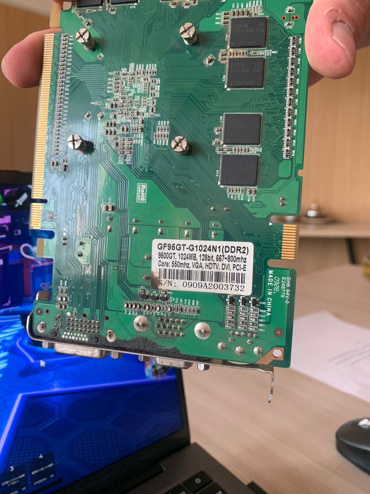 Видеокарта  Geforce 9500GT