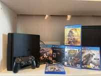 Sony PlayStation 4 slim 1TB диски в подарок,пс 4 слим,пс4 слим