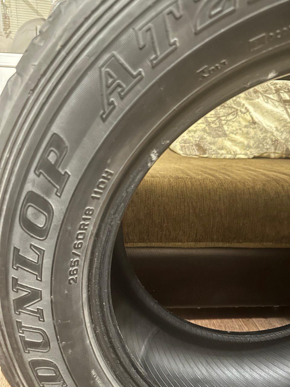 СРОЧНО!!!Продам автошины DUNLOP комплект 4 штуки