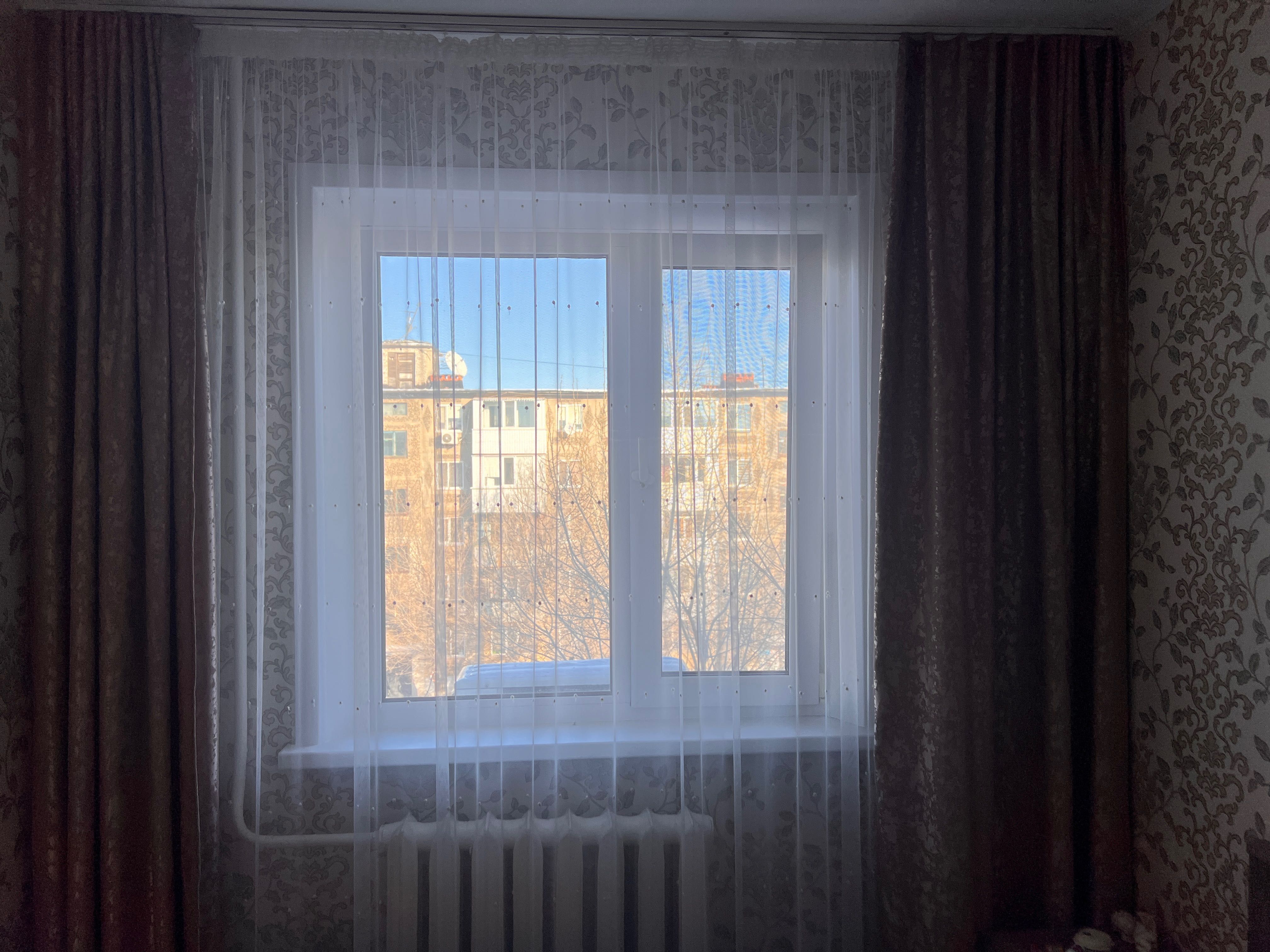 Продам комплект тюль/шторы