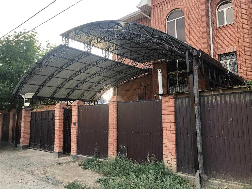 Навес , ворота ,решетки, козерки и многие другие