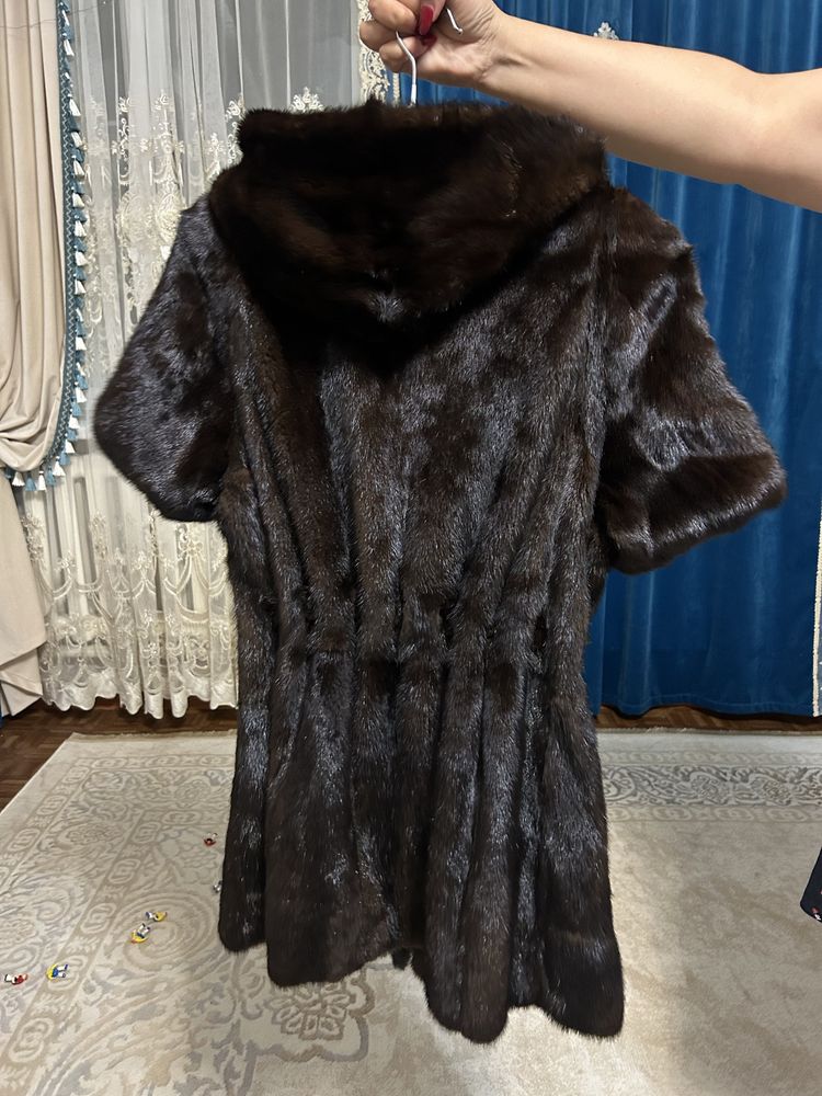 Шуба коричневый автоледи